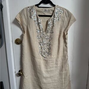 Vineyard Vines Cream Dress